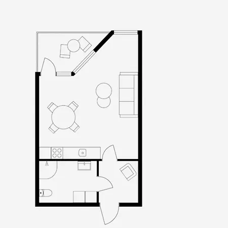 Apartment Marina Laegenhet I Smabatshamn Med Havsutsikt *