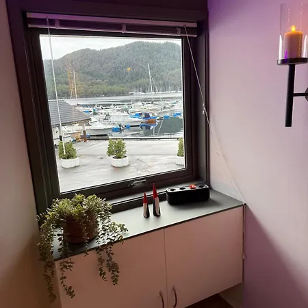 Marina Laegenhet I Smabatshamn Med Havsutsikt Διαμέρισμα Askvik